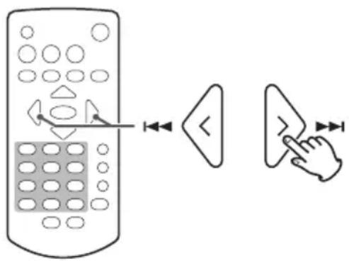 TEAC PD-301DAB - Ändern der Frequenz am Gerät - 1