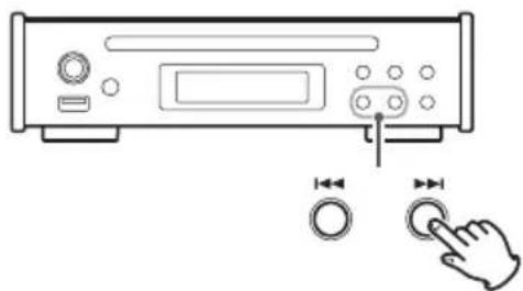 TEAC PD-301DAB - Ejecting a disc - 4