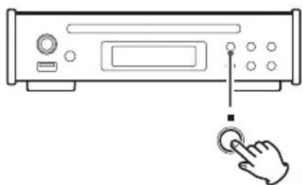TEAC PD-301DAB - Ejecting a disc - 2