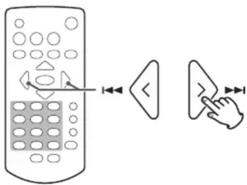 TEAC PD-301DAB - Cambiare la frequenza dall'unità principale - 2