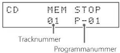 TEAC PD-301DAB - Druk op de toets PROGRAM. - 1