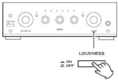 TEAC A-R630MK2 - LOUDNESS-knapp - 1
