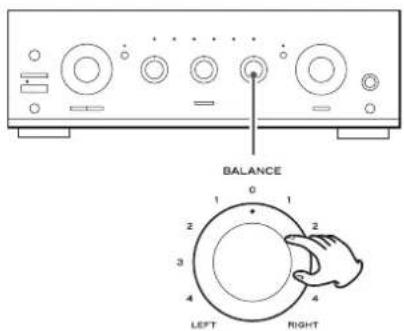 TEAC A-R630MK2 - Regolazione del bilanciamento dei diffusori anteriori - 1