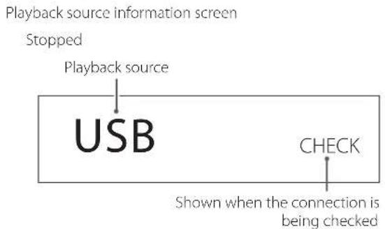 TEAC UD-701N - Playback source screen - 1
