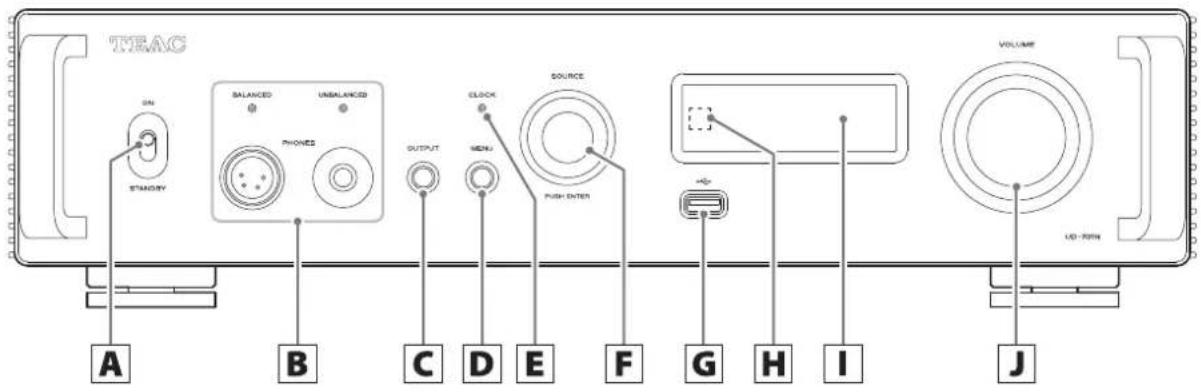 TEAC UD-701N - m Touches VOLUME (+/-) - 1