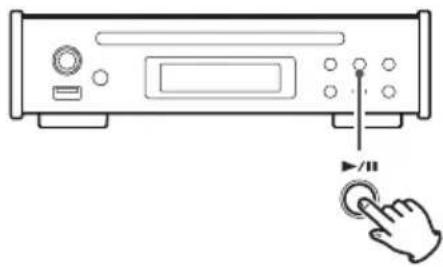 TEAC PD-301DAB-X - Ejecting a disc - 1