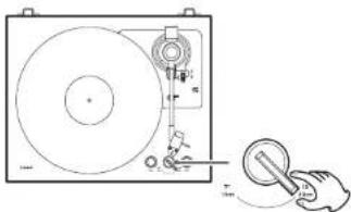 TEAC TN-175 - Playing records - 5