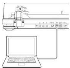 TEAC TN-4D-O - Connecting with a computer - 1