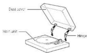 TEAC TN-4D-O - Dust cover - 1