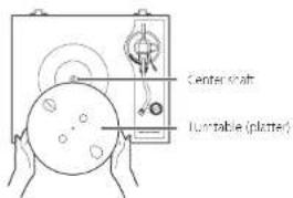 TEAC TN-4D-O - Preparing the record player - 2