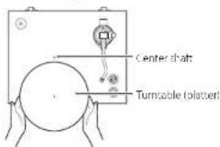 TEAC TN-5BB-M - Preparing the record player - 2
