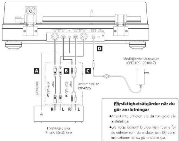 TEAC TN-5BB-M - Justera tonarmens höjd - 4