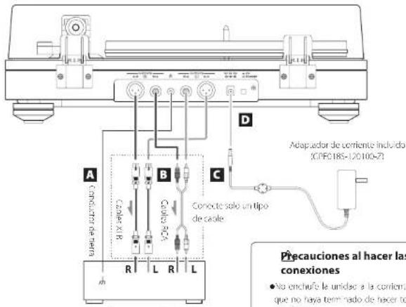 TEAC TN-5BB-M - Ajuste de la altura del brazo - 4