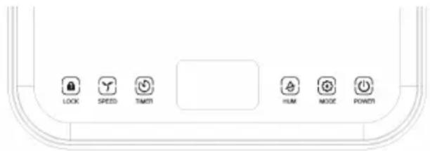 LOCK SPEED TIMER HUM MODE POWER