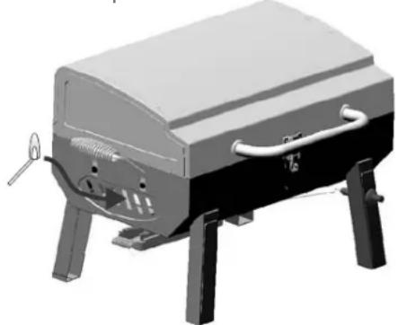 Char-Broil 465640214 - PRECAUCIÓN - 2