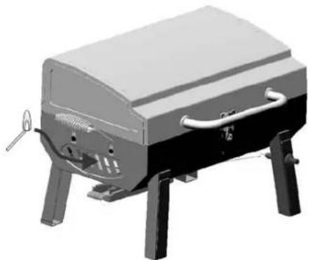Char-Broil 465640214 - CAUTION - 2