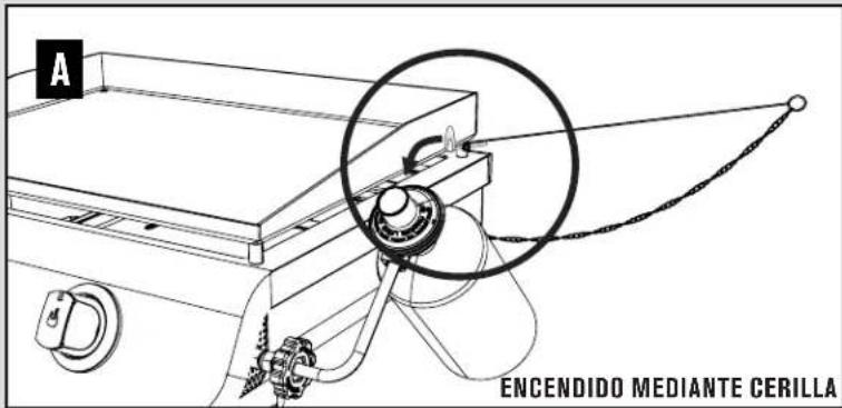 Char-Broil 19952085 - Encendido mediante cerilla - 1