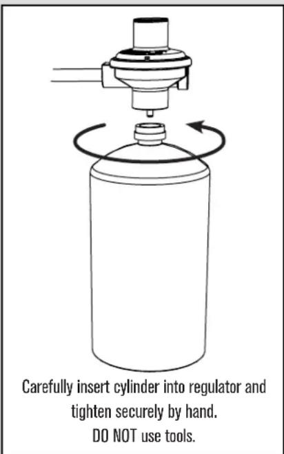 Char-Broil 19952085 - Propane Cylinder Removal: - 1