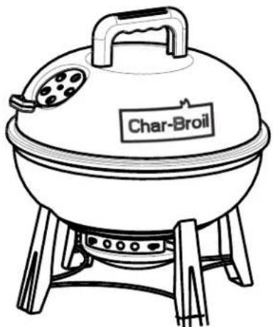 Char-Broil 13301719 - Barbecue de table 150 - 1