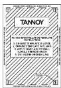TANNOY PCI 6DC IW - Procedure - 1