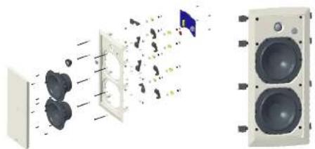 TANNOY iW 6DS - iW 62DS-WH - 1