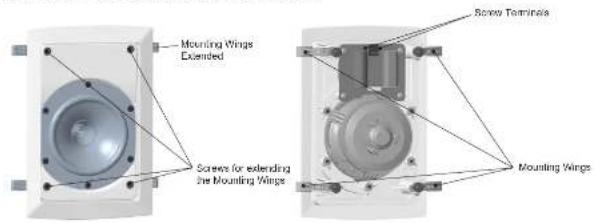 TANNOY iW 6DS - Identificación de características del producto - 1