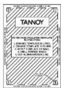 TANNOY QCI 6DC IW - Procedure - 1