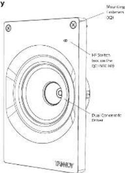 TANNOY QCI 6DC IW - Product Feature Identification - 4