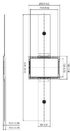 TANNOY Back Can IW - Dimensions - 1