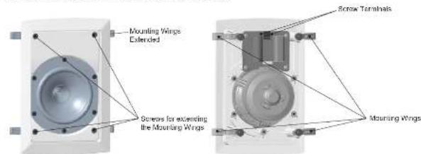 TANNOY iW 4DC - Identification des caractéristiques du produit - 1