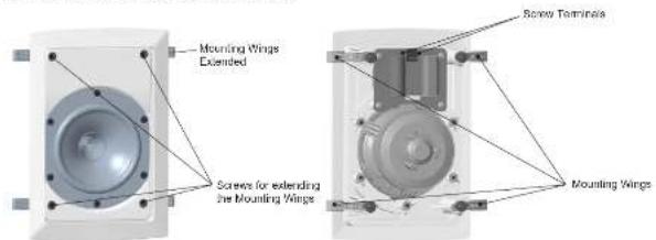 TANNOY iW 4DC - Identificazione delle caratteristiche del prodotto - 1