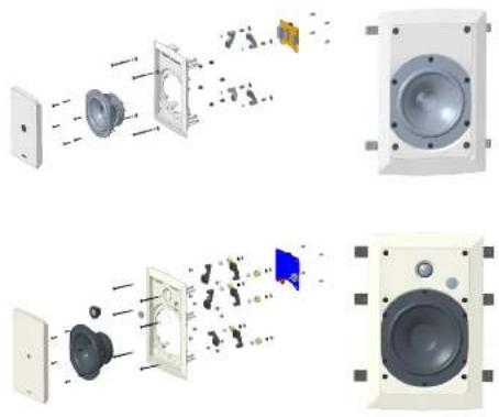 TANNOY iW 62S - iW 4DC-WH - 1