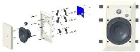 TANNOY iW 62S - iW 62DS-WH - 1