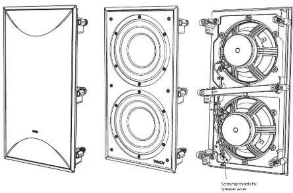 TANNOY PCI SUB IW WITH BACK CAN - Product Feature Identification Product Feature Identification - 1