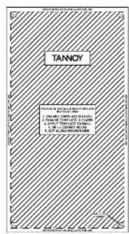 TANNOY PCI SUB IW WITH BACK CAN - Product Feature Identification Product Feature Identification - 3