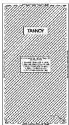 TANNOY PCI SUB IW WITH BACK CAN - Procedura - 1