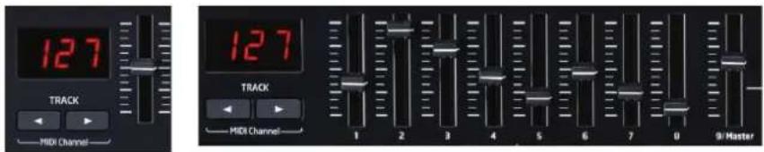 NOVATION Launchkey 61 MK2 - Curseur(s) - 1