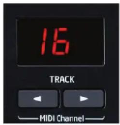 NOVATION Launchkey 61 MK2 - Pour changer de canal : - 1