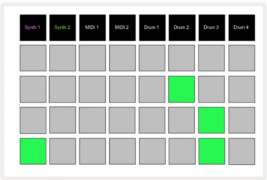 NOVATION Circuit Rhythm - Le Mode de Menu au Démarrage - 1