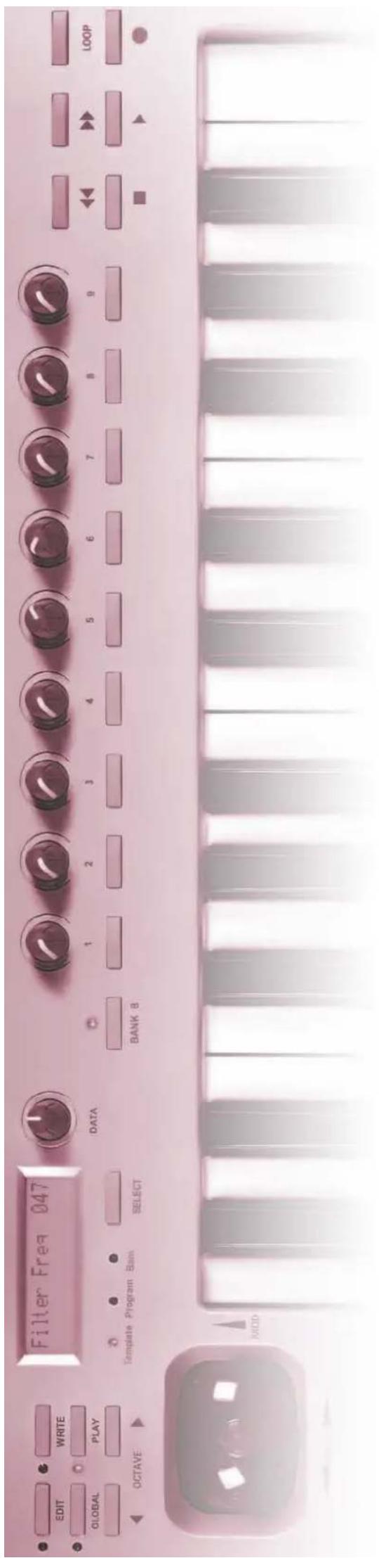 NOVATION ReMOTE 25 LE - Templates (les 12 premiers sont intégrés, les autres sur le site web de Novation) - 1