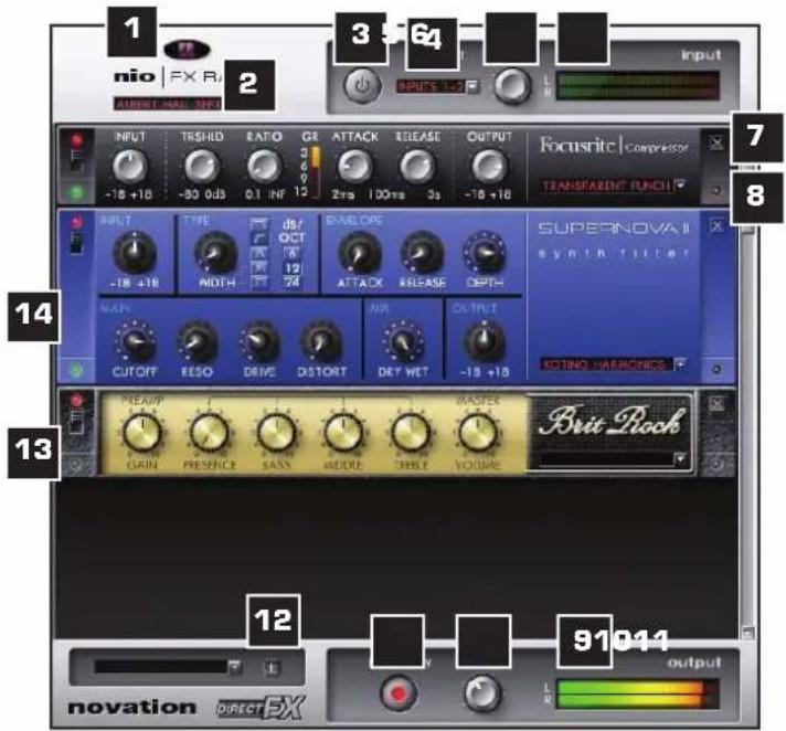 NOVATION nio 2|4 - MIXAGE DES SORTIES/PISTES REPRODUITES (A ET B) - 6