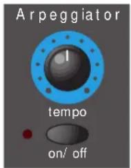 NOVATION K-Station - Section Arpégiateur - 1