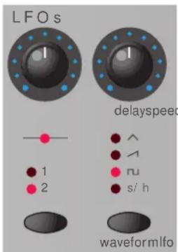 NOVATION K-Station - Section LFO - 1
