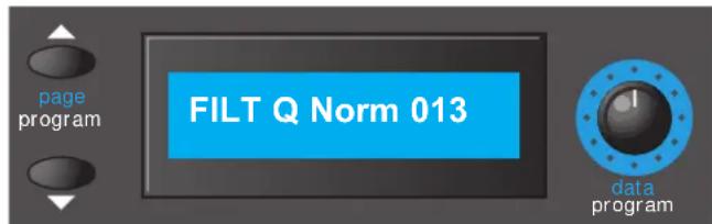 NOVATION K-Station - Mode Menu - 2