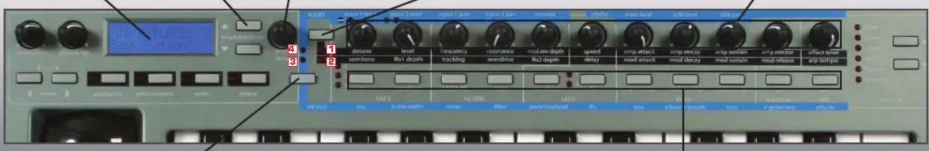 NOVATION Xio 25 - Contrôle MIDI - Templates intégrés - 1