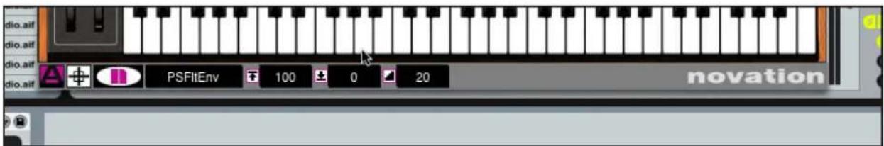 NOVATION ReMOTE 25 SL Compact - NOM, PLAGE ET TAILLE DE PALIER - 4