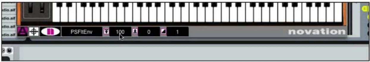 NOVATION ReMOTE 25 SL Compact - NOM, PLAGE ET TAILLE DE PALIER - 2