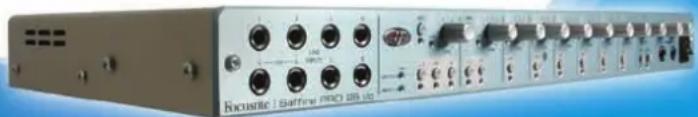 FOCUSRITE Saffire Pro 26 i/o - Impossible de se verrouiller sur un appareil externe par S/PDIF ou ADAT - 1