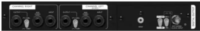 FOCUSRITE Platinum Penta - REAR PANEL CONNECTIONS AND SWITCHES - 1