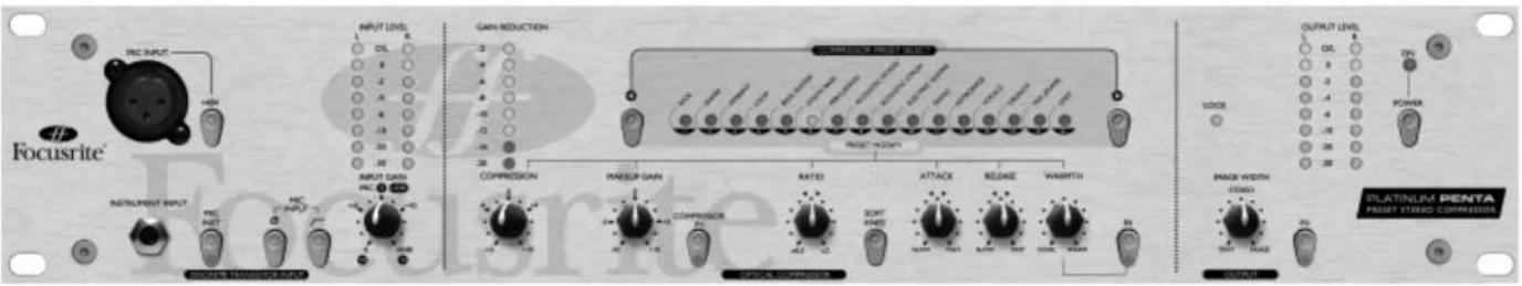 FOCUSRITE Platinum Penta - STEREO-MISCHUNG KOMPRIMIEREN - 1